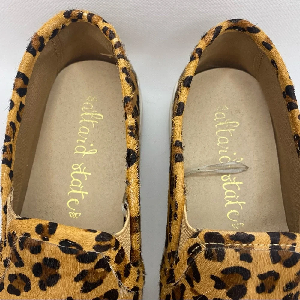 Altar’d State Shoes Calli Leopard print slip on shoes size 6 - Picture 3 of 6